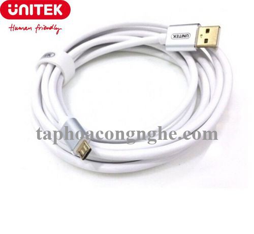 Unitek 29409 Y-C435FSL 2.0 3M Cáp Usb sang Micro USB 30029409